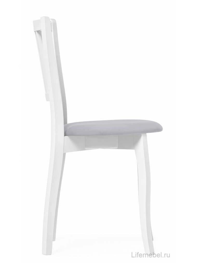 Деревянный стул Айра серый / белый