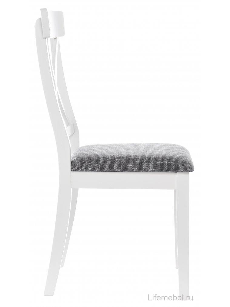 Деревянный стул Bern butter white / grey