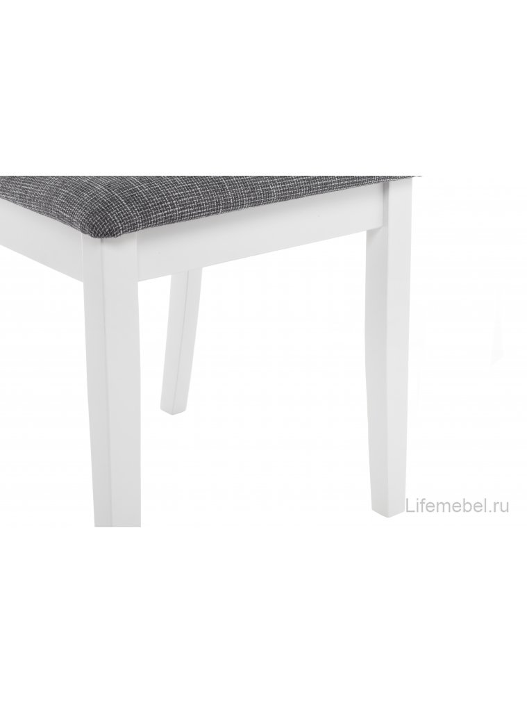 Деревянный стул Bern butter white / grey