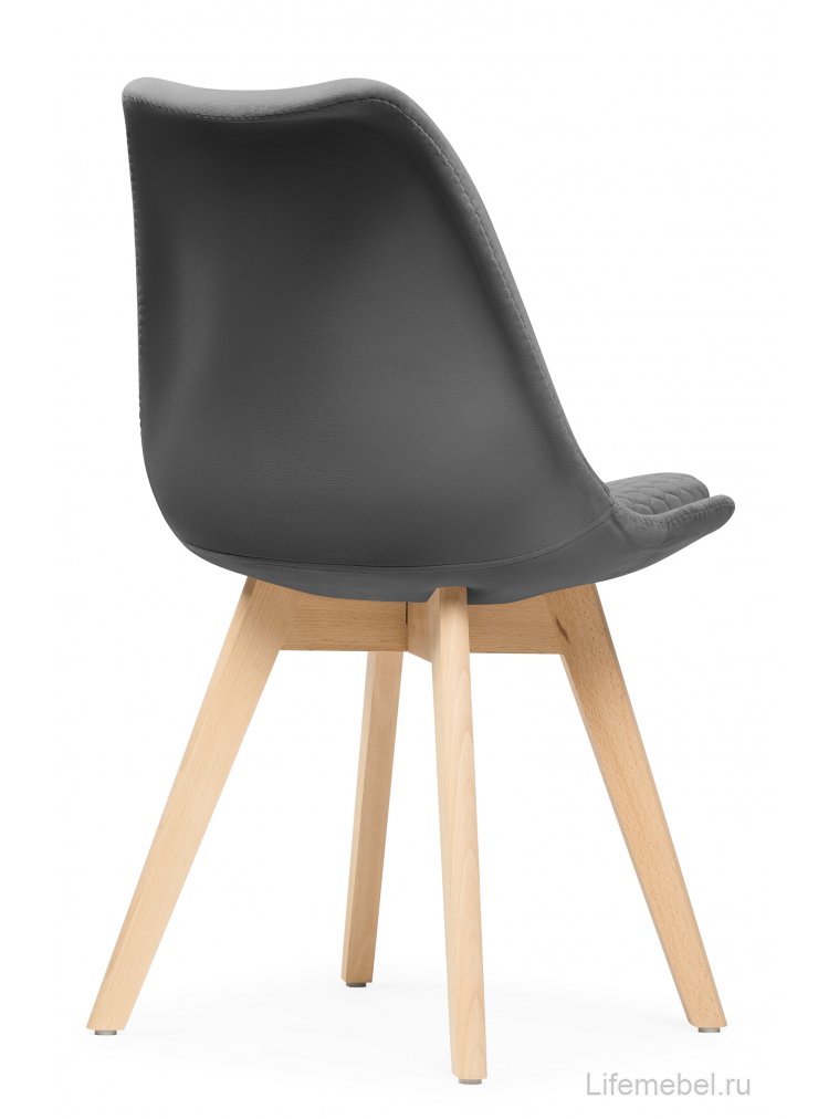 Деревянный стул Bonuss dark gray / wood