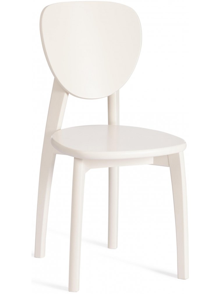 Деревянный стул Diamante ivory white