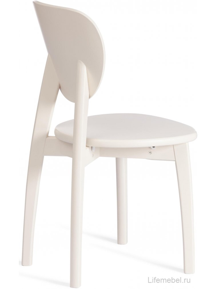 Деревянный стул Diamante ivory white