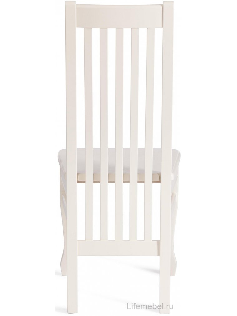 Деревянный стул Dolce ivory white