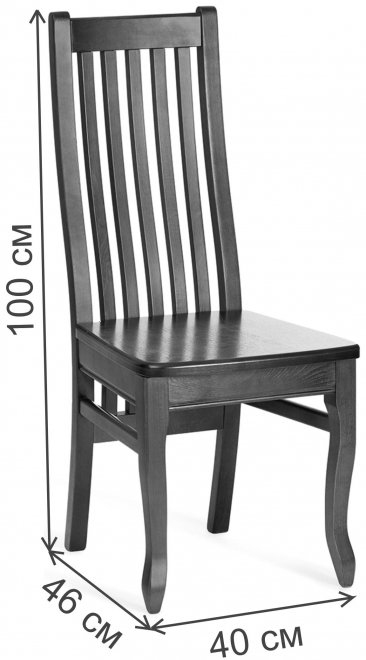 Деревянный стул Dolce tobacco / tenerife mocca