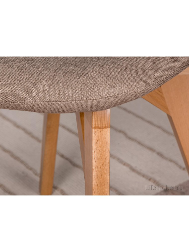 Деревянный стул Eames lite Сканди браун