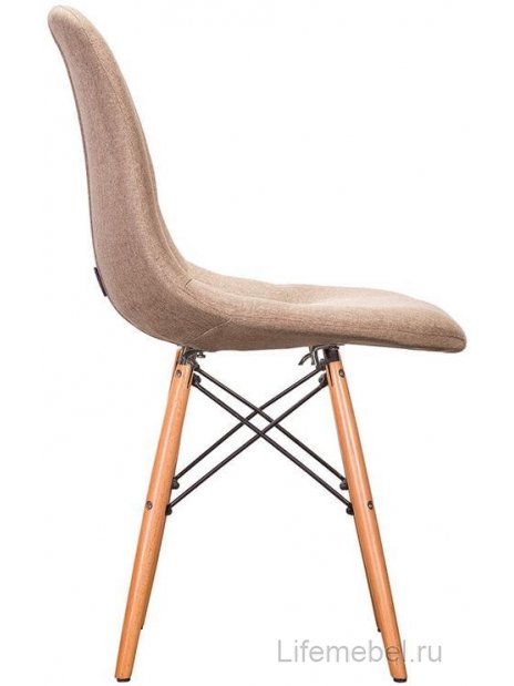 Деревянный стул Eames W Сканди браун