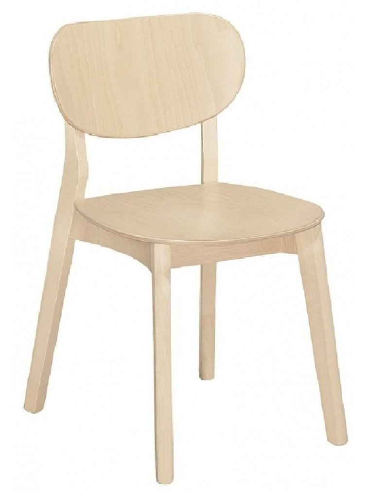 Деревянный стул Фанера натуральный