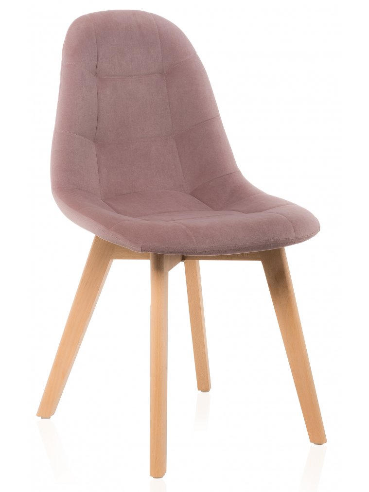 Деревянный стул Filip light purple / wood