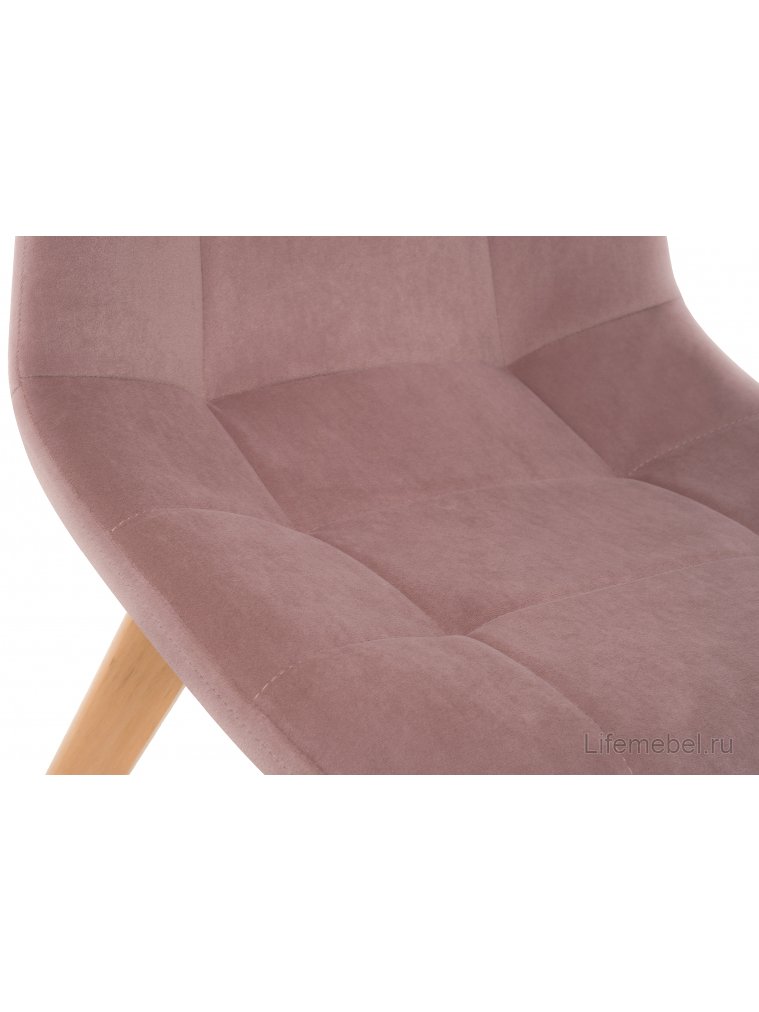 Деревянный стул Filip light purple / wood