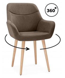 Деревянный стул Флюид 360