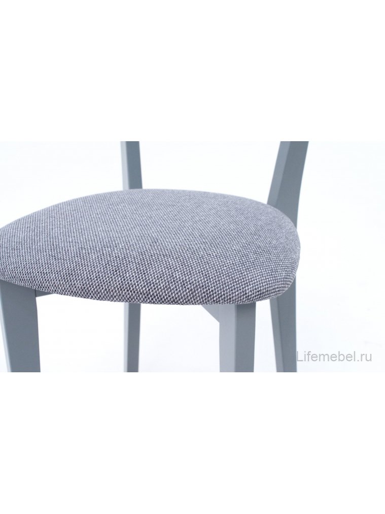 Деревянный стул Франк ПМ серый / графит