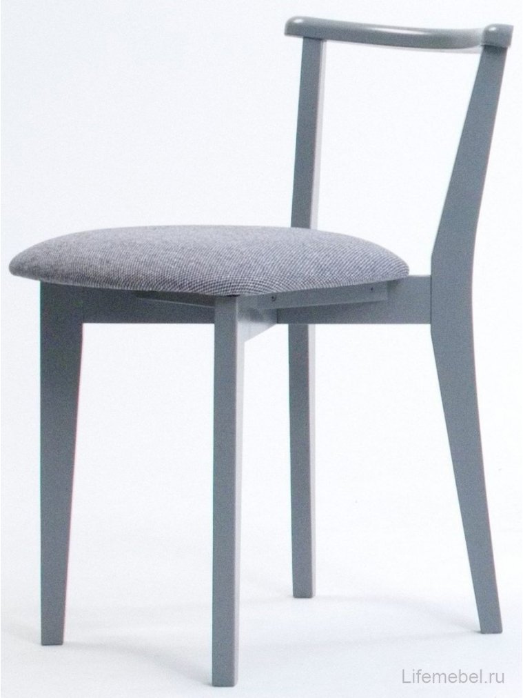 Деревянный стул Франк ПМ серый / графит