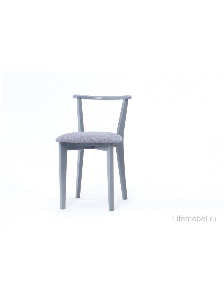 Деревянный стул Франк ПМ серый / графит
