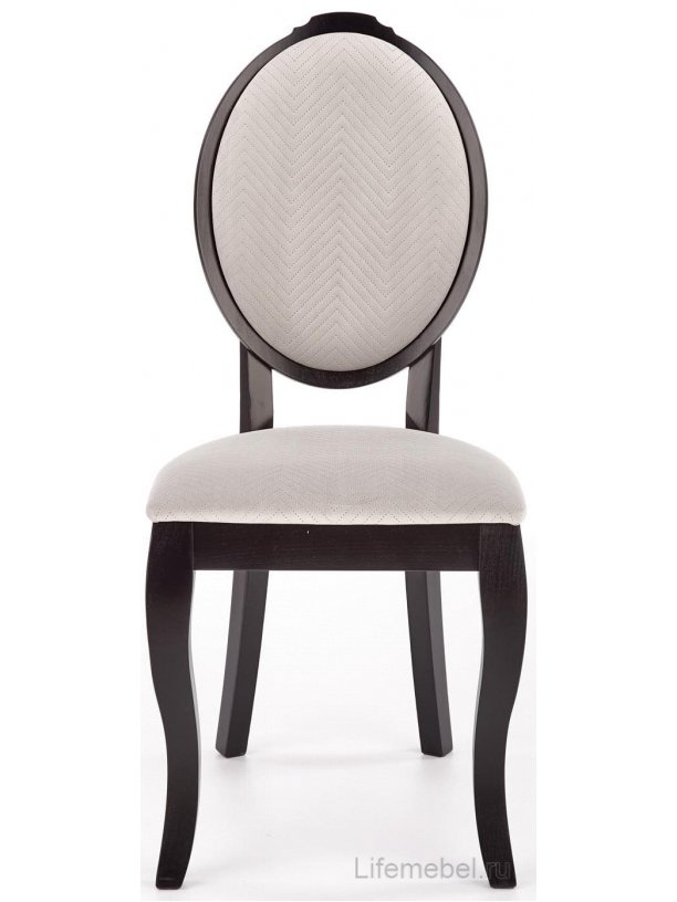 Деревянный стул Гетис черный / бежевый