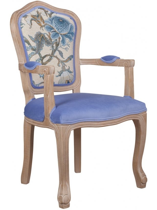 Деревянный стул Graph 5KS27638-F синий