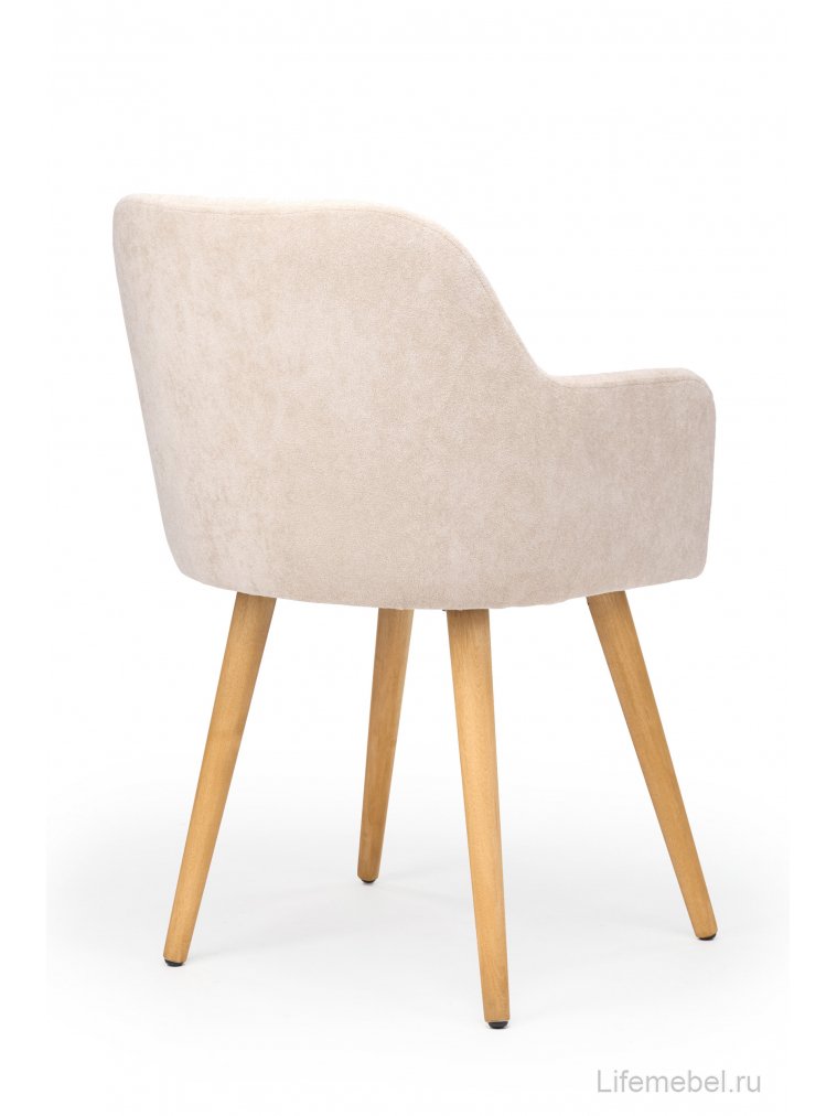 Деревянный стул Инфини латте (ocean 003) / светлое дерево