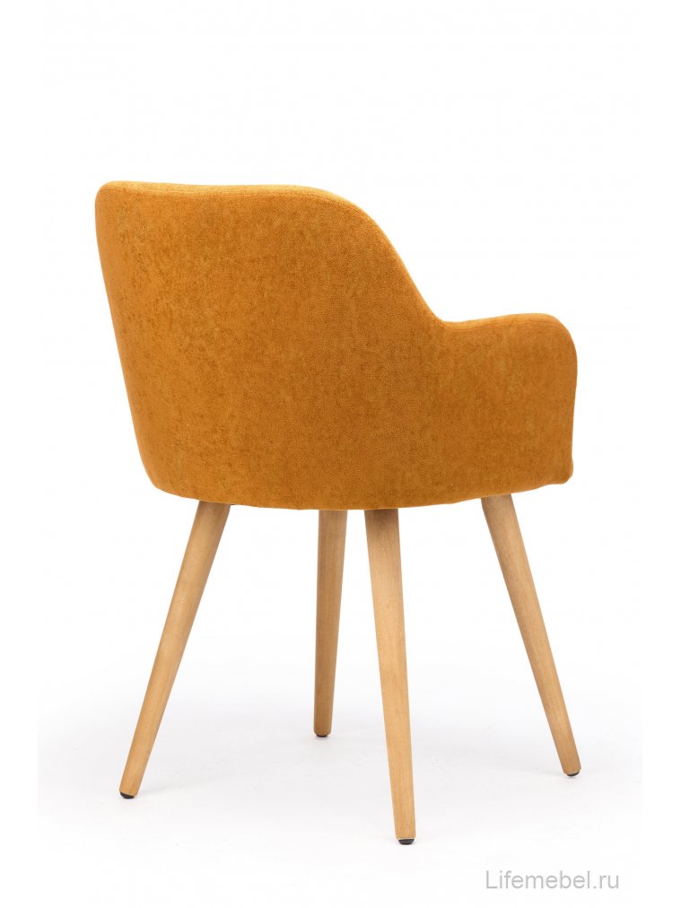 Деревянный стул Инфини терракота (ocean 015) / светлое дерево