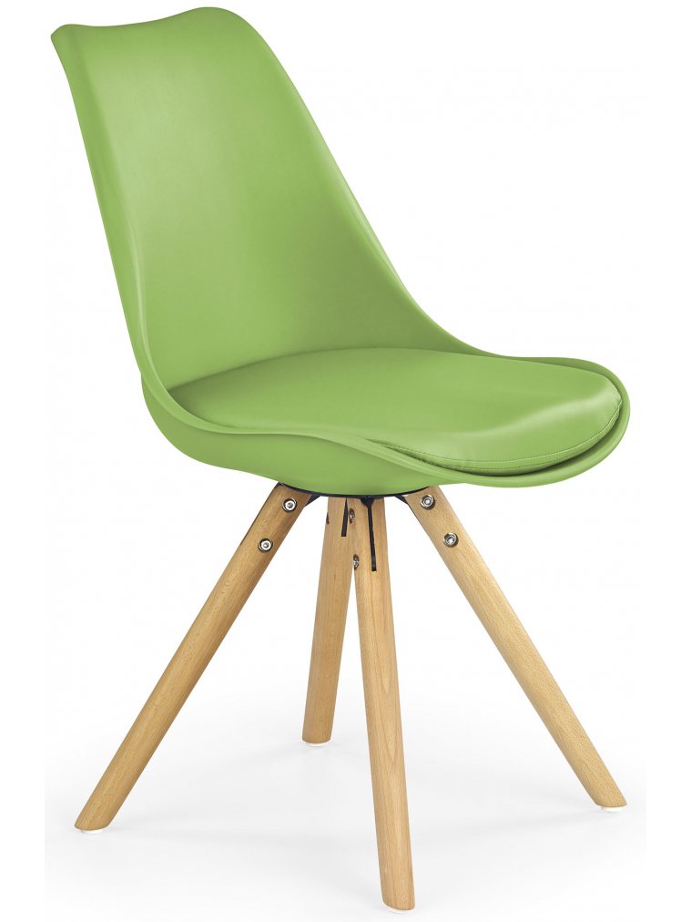 Деревянный стул K201 зеленый