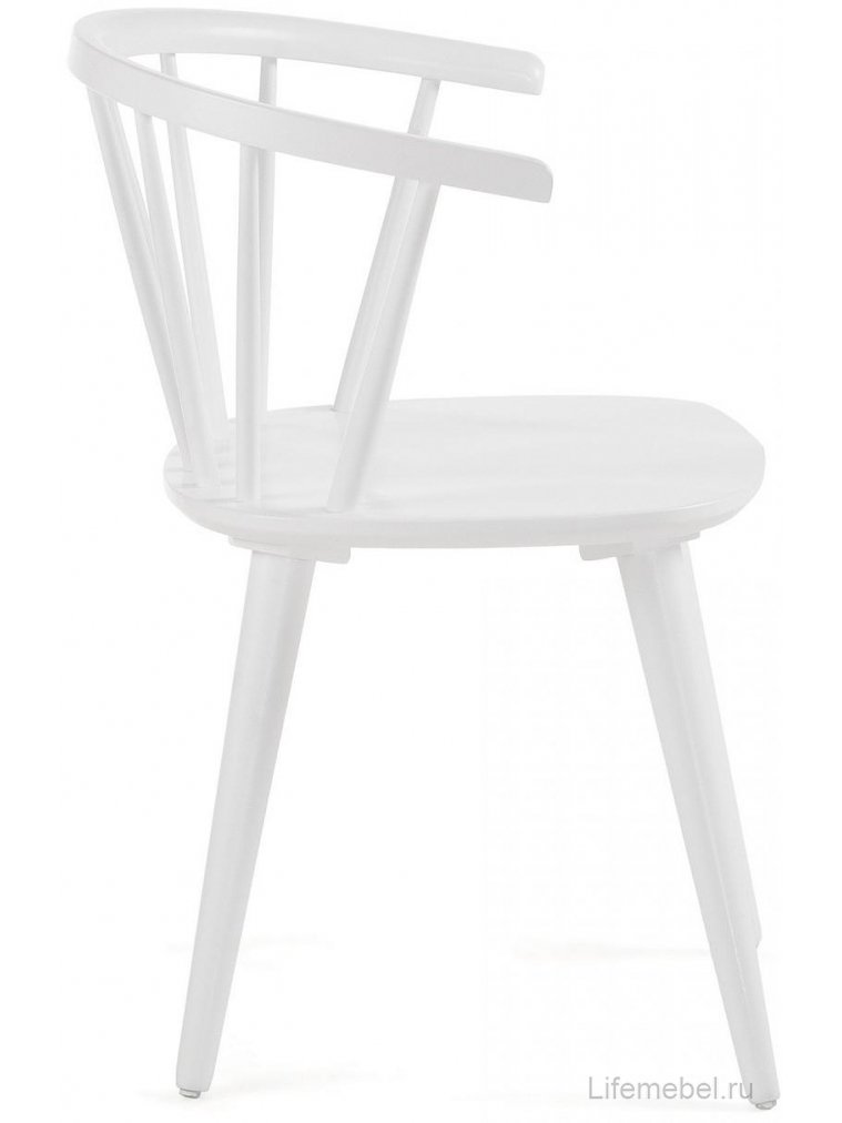 Деревянный стул Krise белый