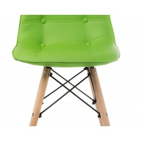 Деревянный стул Kvadro green