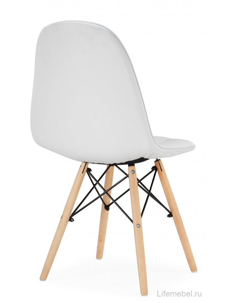 Деревянный стул Kvadro white