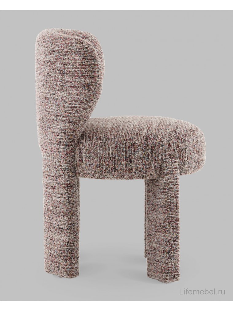 Деревянный стул Эйрн букле бордовый