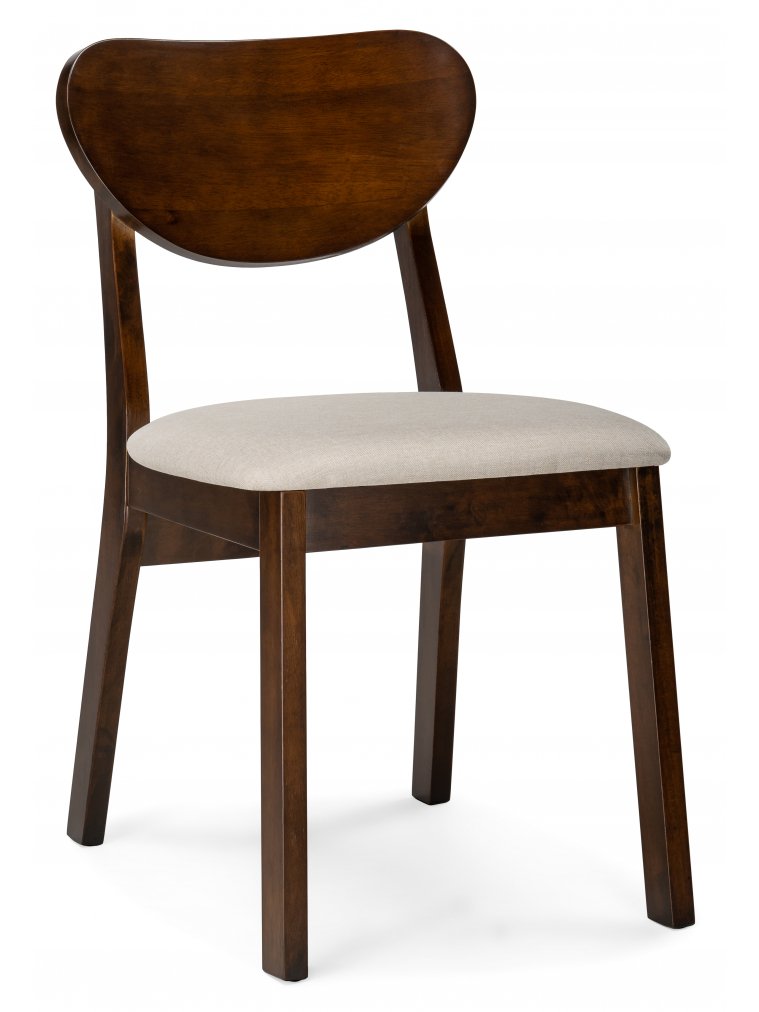 Деревянный стул Loid dirty oak / light beige