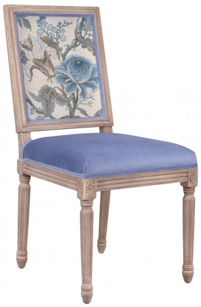 Деревянный стул Lotos 5KS24550-F синий