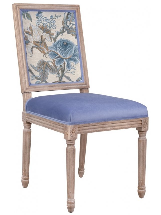 Деревянный стул Lotos 5KS24550-F синий