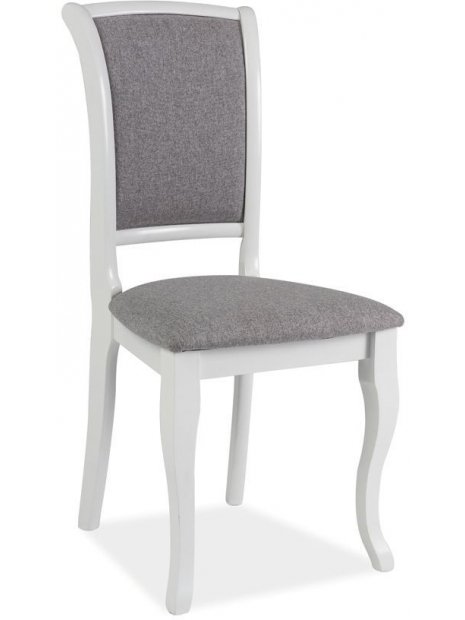Деревянный стул MN-SC белый / серый