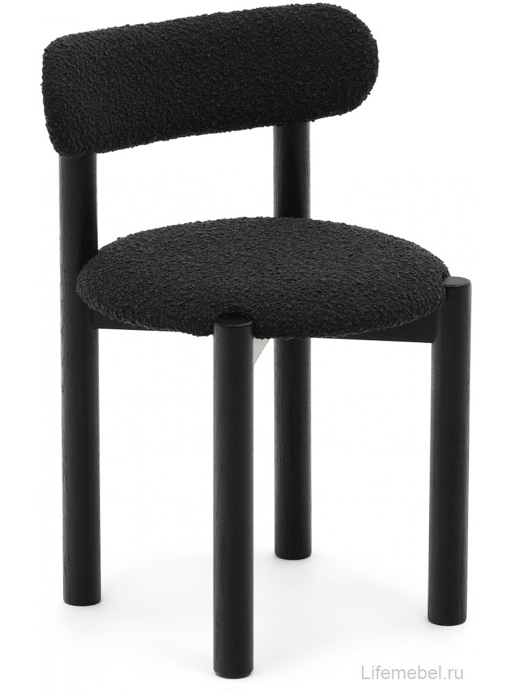 Деревянный стул Nebai черный