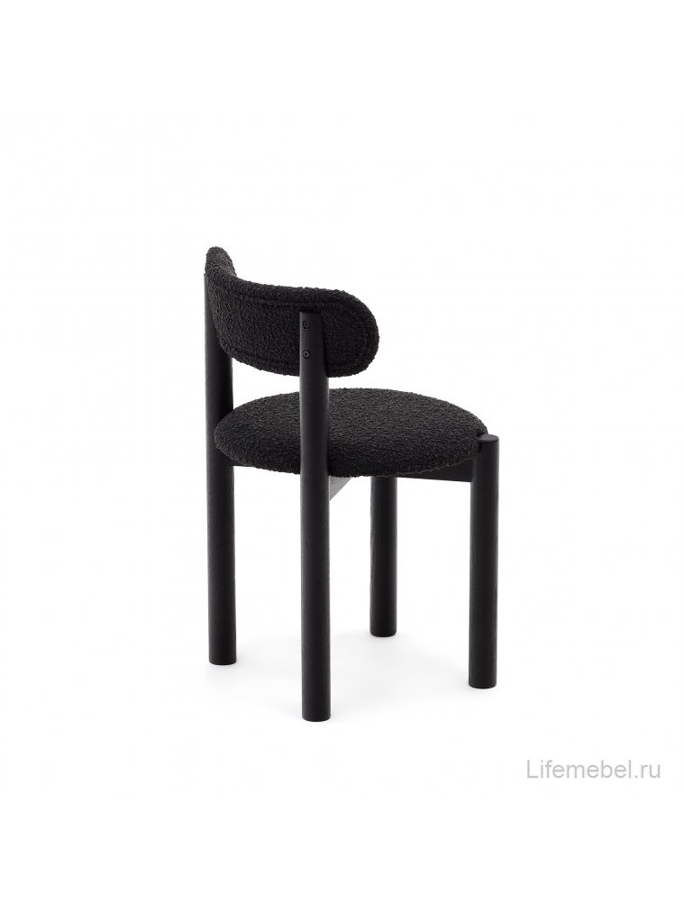 Деревянный стул Nebai черный