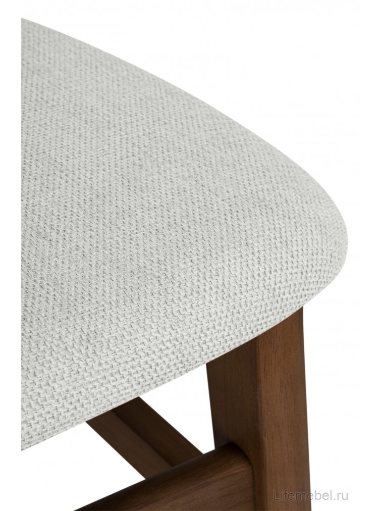 Деревянный стул Okava бежевый / орех