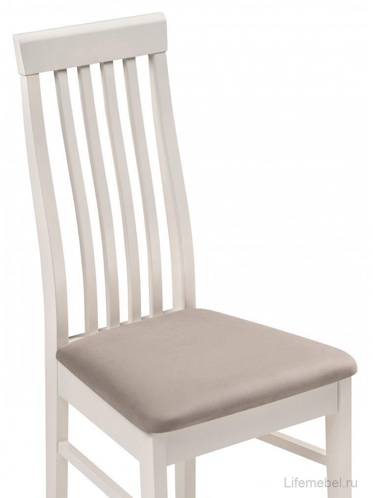Деревянный стул Рейнир бежевый / молочный