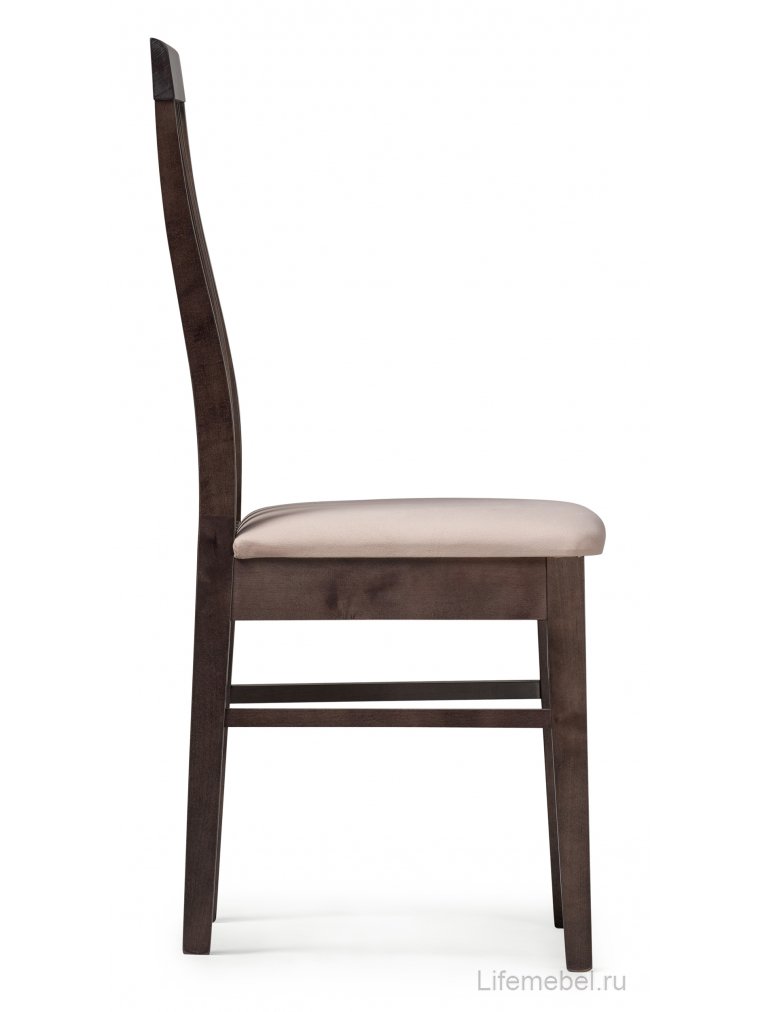 Деревянный стул Рейнир бежевый / орех