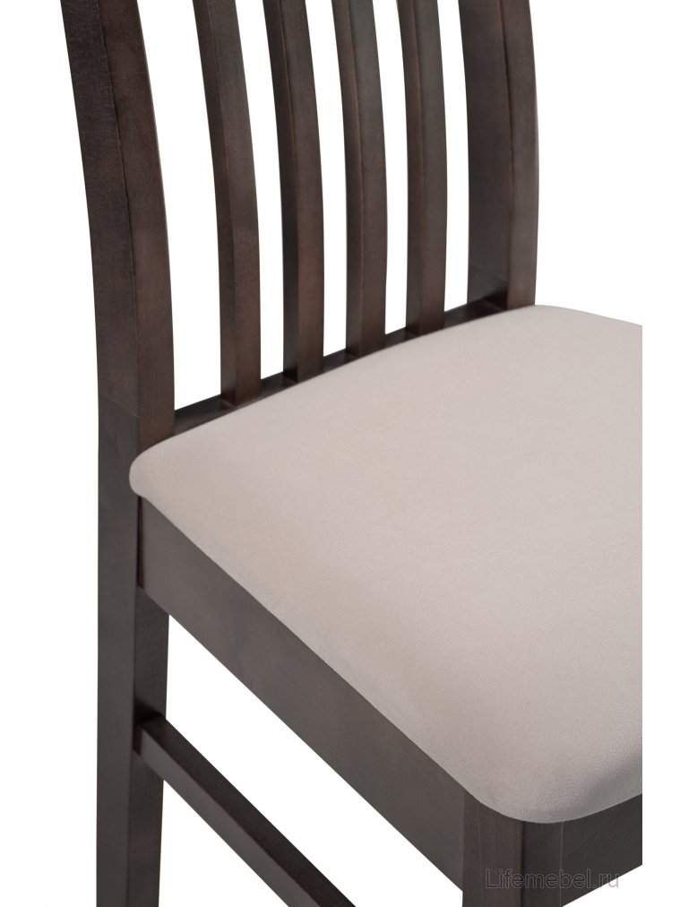 Деревянный стул Рейнир бежевый / орех