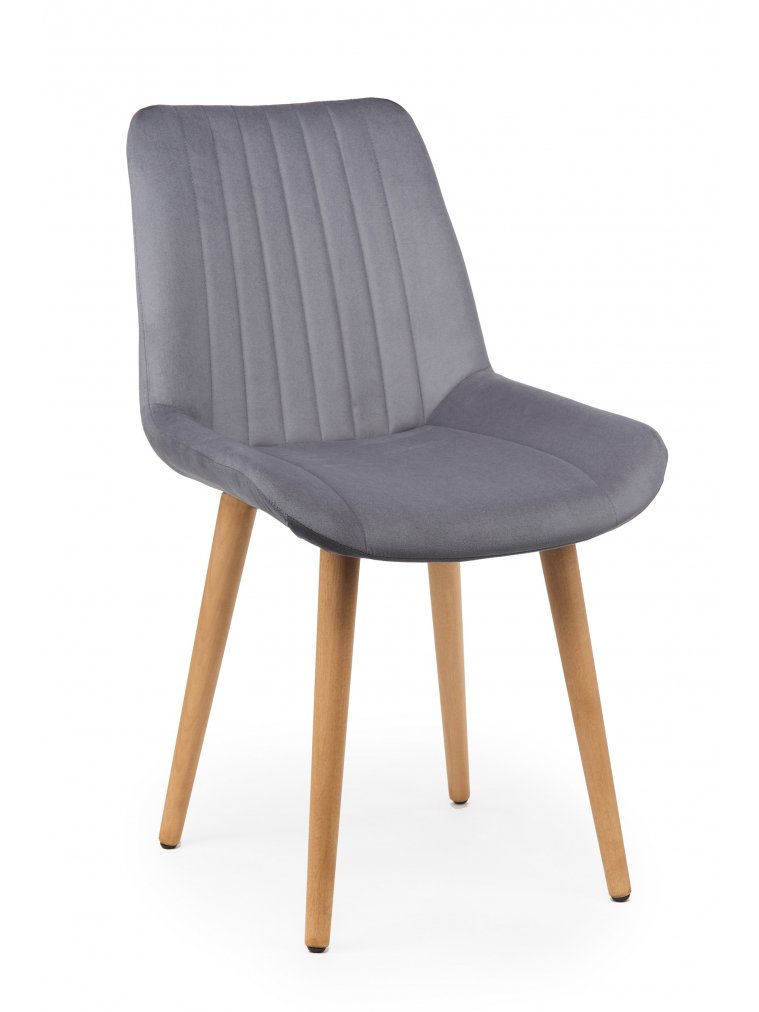 Деревянный стул Седа темно-серый (zd 995) / светлое дерево