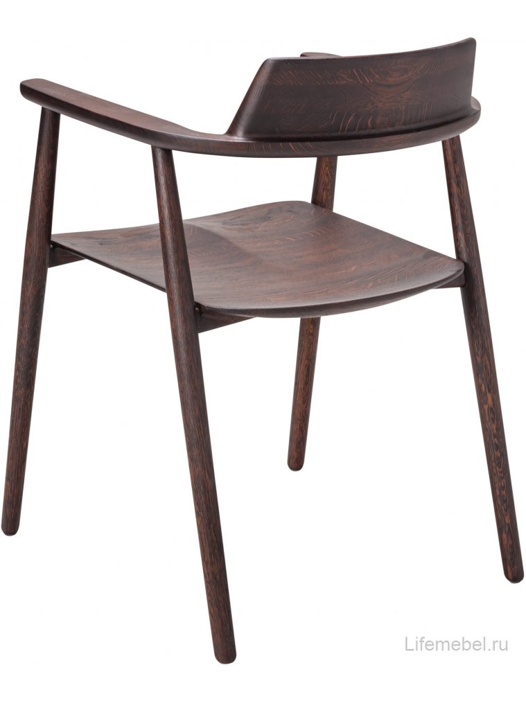 Деревянный стул Seoto темный дуб