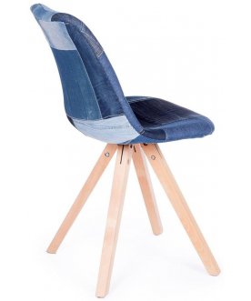 Деревянный стул Лестер джинс