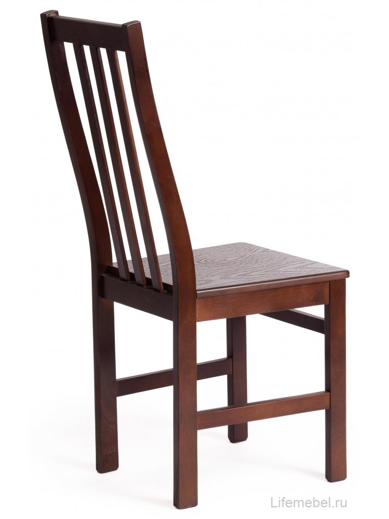 Деревянный стул Sweden жесткое сиденье cappuchino
