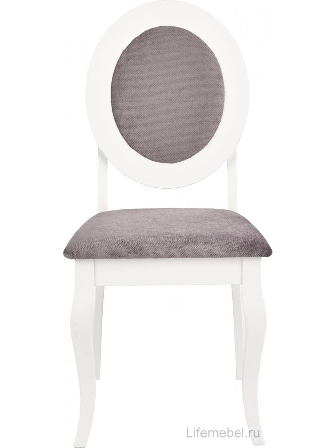 Деревянный стул Тана серый / белый