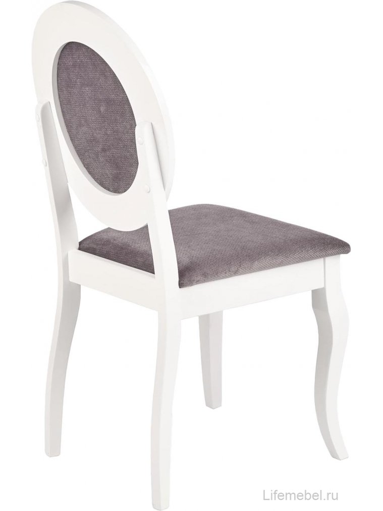 Деревянный стул Тана серый / белый