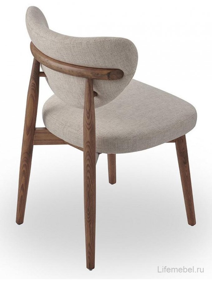 Деревянный стул Tods 3 бежевый