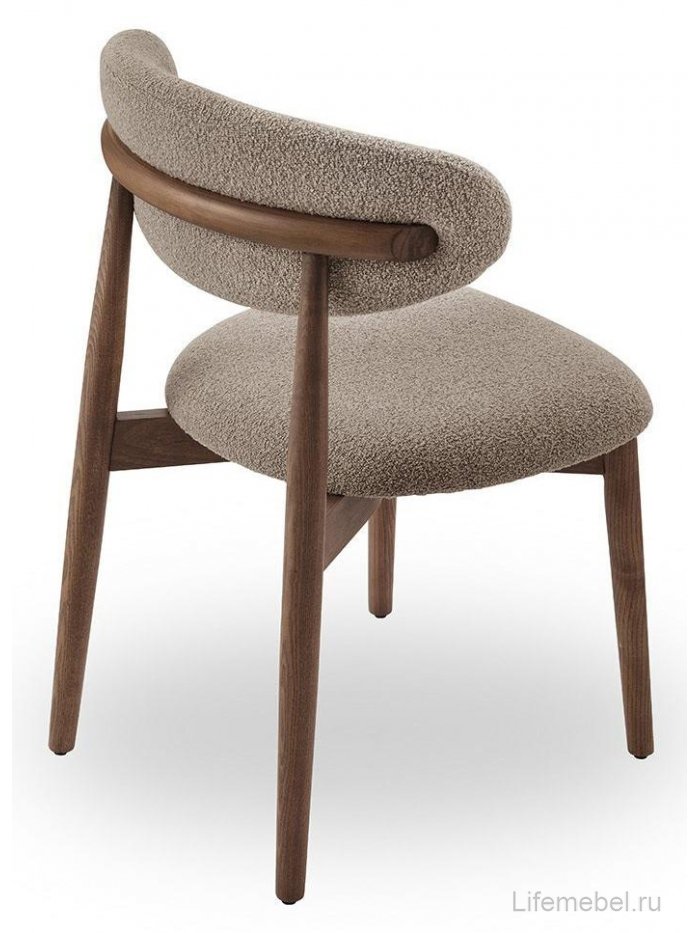 Деревянный стул Tods бежевый