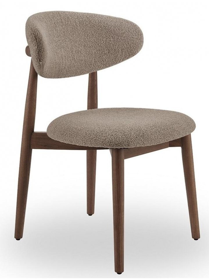 Деревянный стул Tods бежевый