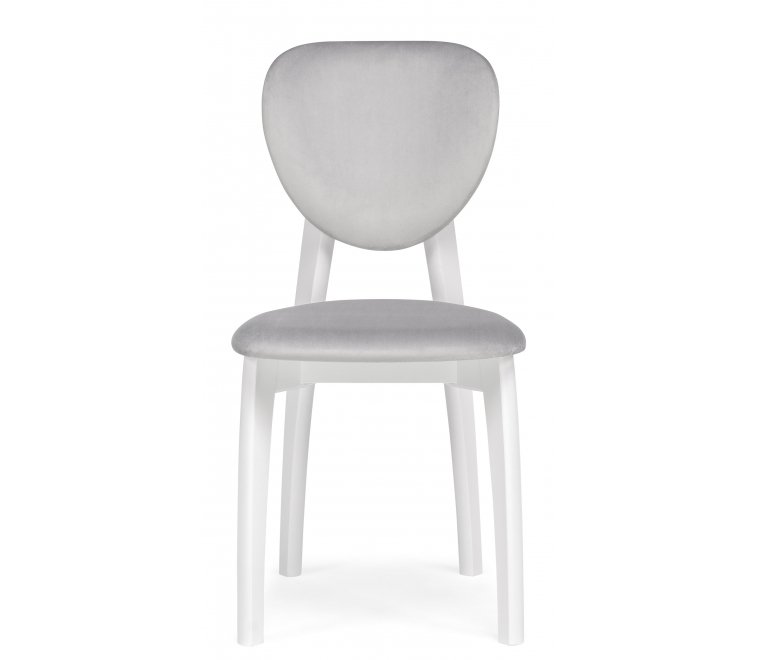 Деревянный стул Вакимо ткань tenerife silver / белый