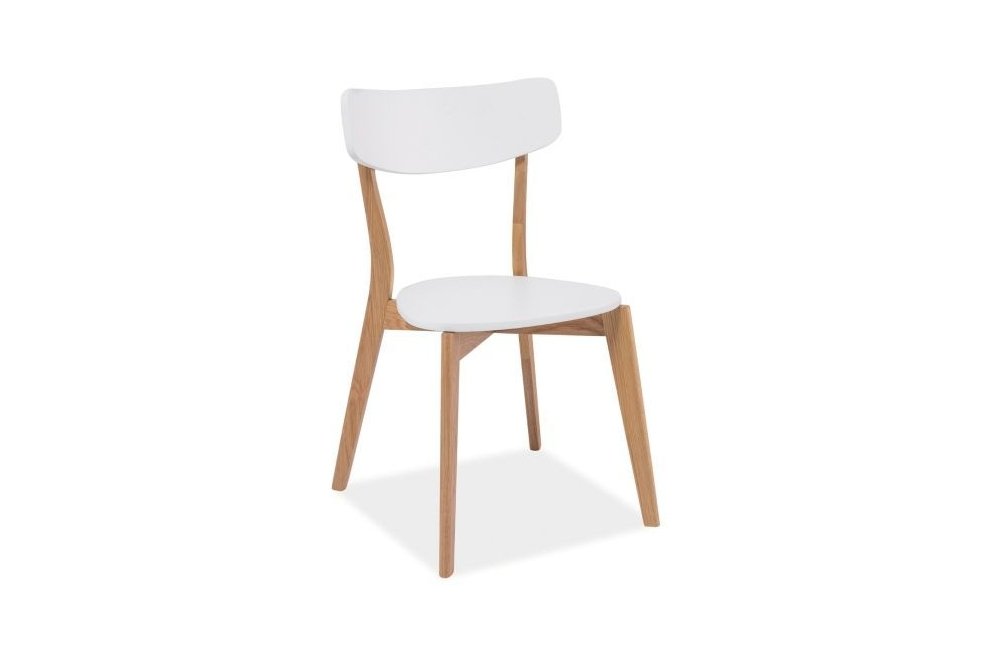 Деревянный стул Mosso дуб / белый
