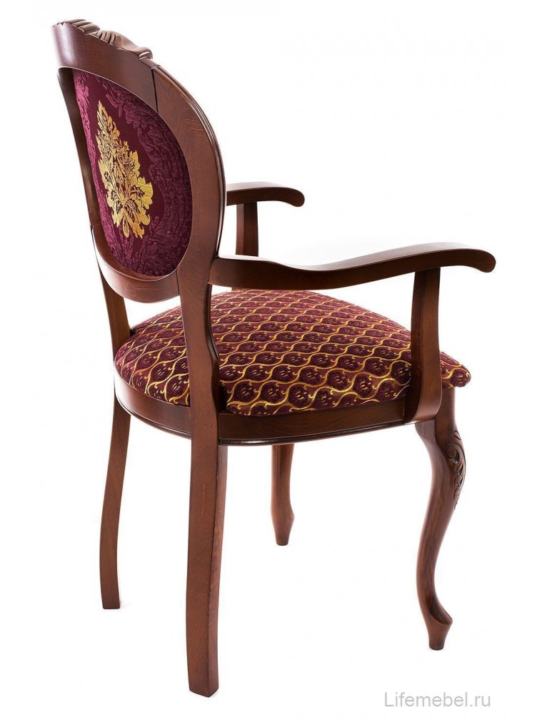 Кресло Adriano 2 вишня с патиной