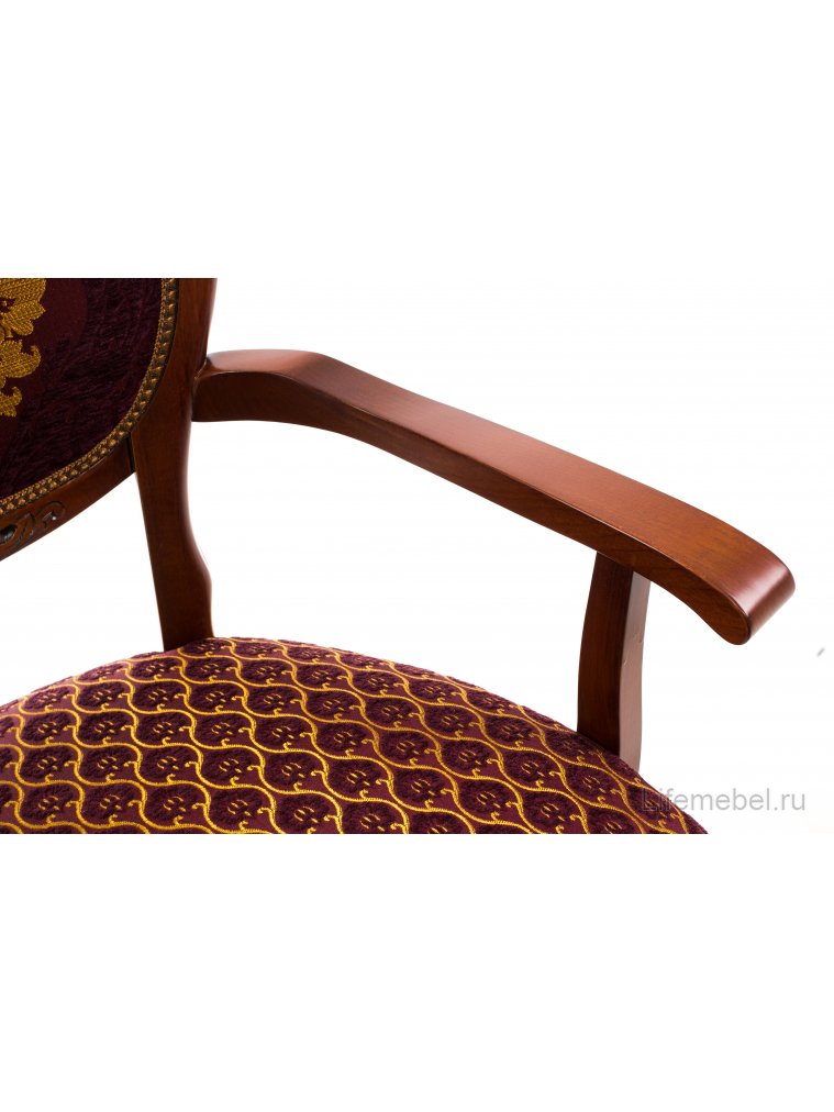 Кресло Adriano 2 вишня с патиной