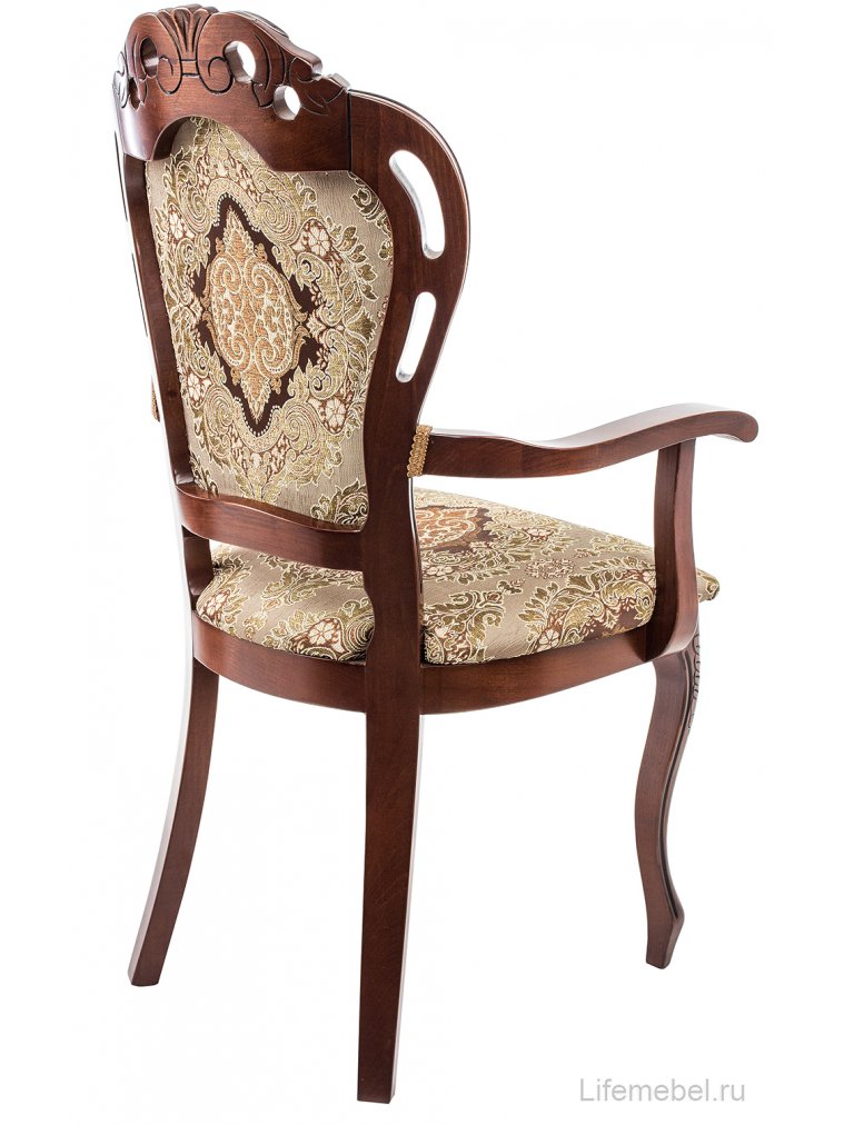 Кресло Bronte вишня с патиной
